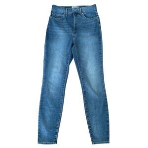 Everlane Women’s The Way High Skinny 5 Pocket Design Blue Jeans Size 28